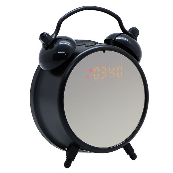 Ladecor chrono часы-будильник с циферблатом 10х8х4см, fm-радио, блютус-колонка, usb, пластик