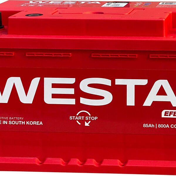 Аккумулятор WESTA Korea (EFB 85 L4) 85 Ач 800 А обратная полярность