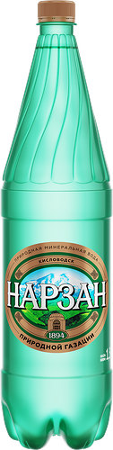 Вода минеральная Нарзан природной газации 1.5 л