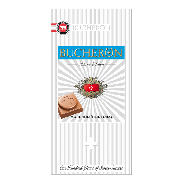 Шоколад молочный Bucheron Blanc edition, 85 г