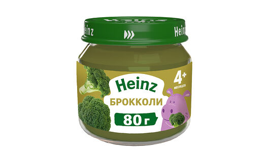 Пюре Heinz Брокколи с 4 месяцев