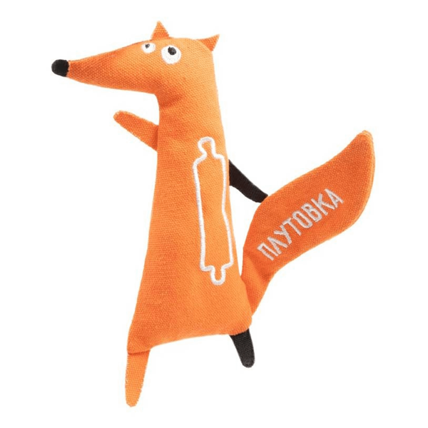 Игрушка мягкая для собак Triol Лиса-плутовка 17,5 см