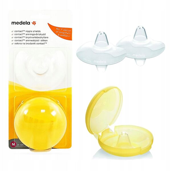 Накладки для кормления Medela Contact силиконовые размер M 2 шт.