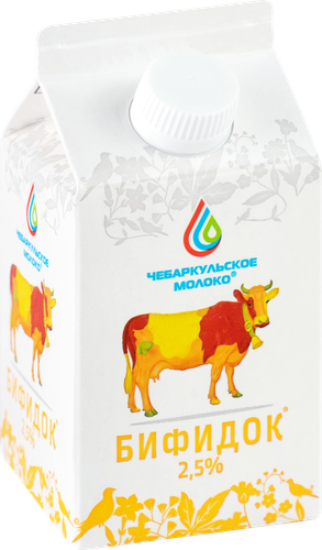

Бифидок Чебаркульское Молоко 2.5% 500 мл