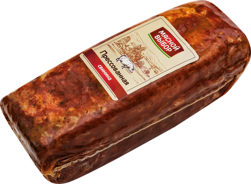 

Свинина Мясной выбор прессованная в красном перце вареная вес до 400 г