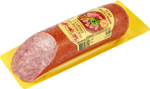 

Колбаса полукопченая Иней салями По-венски 350 г