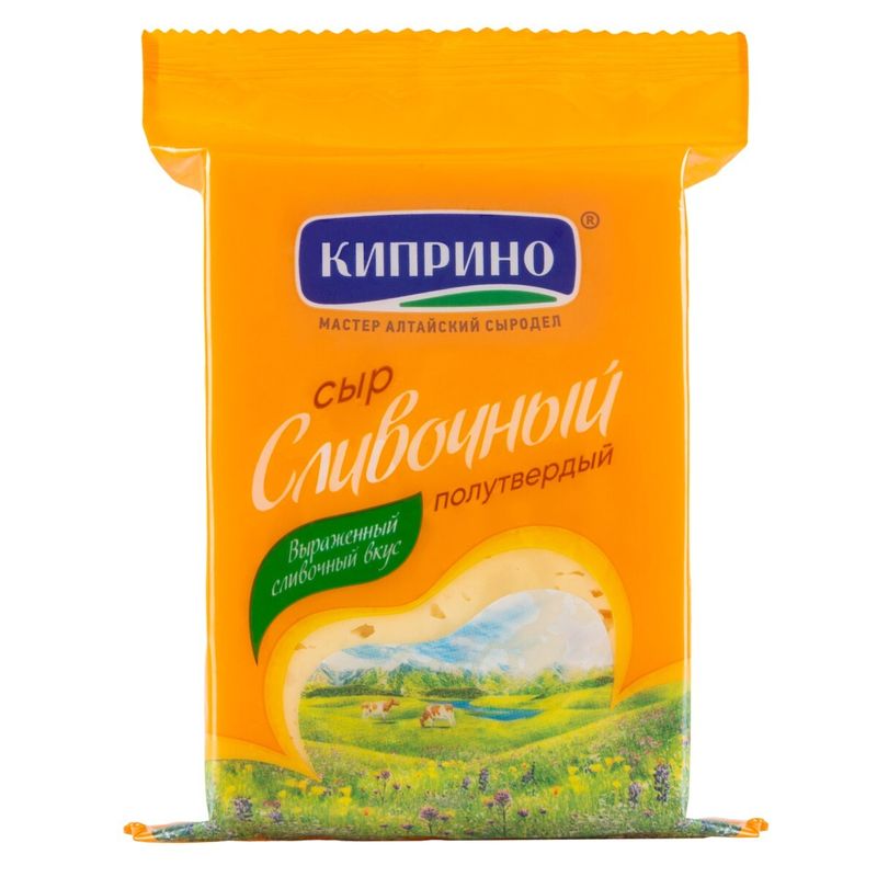 

Сыр Сливочный Киприно 50% БЗМЖ 180 г