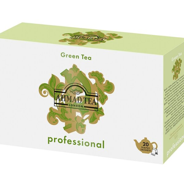 Чай зеленый Ahmad Tea Professional для чайников 5 г x 20 шт