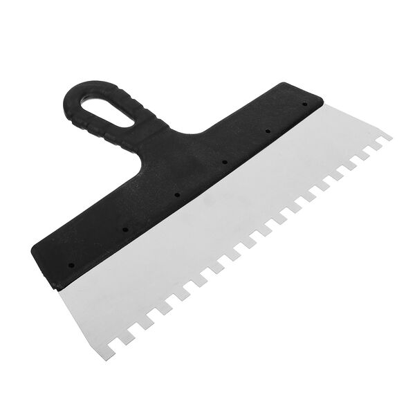 Шпатель Рокот пластиковая ручка 30 см, зуб 8х8 мм