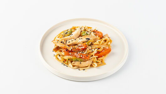 Лапша удон Овощи и курица