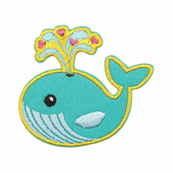 Термоаппликация 'Кит', 5.3*6cm, Hobby&Pro