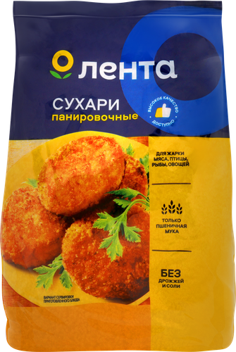 

Сухари панировочные ЛЕНТА, 200г