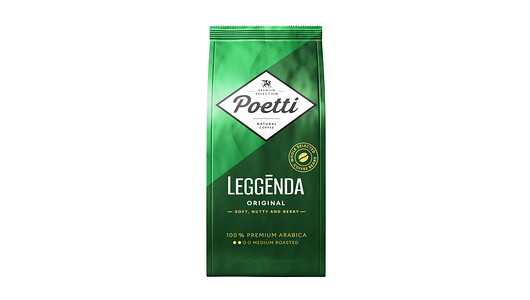 Кофе Poetti Daily Leggenda Original натуральный жареный в зернах, 250г