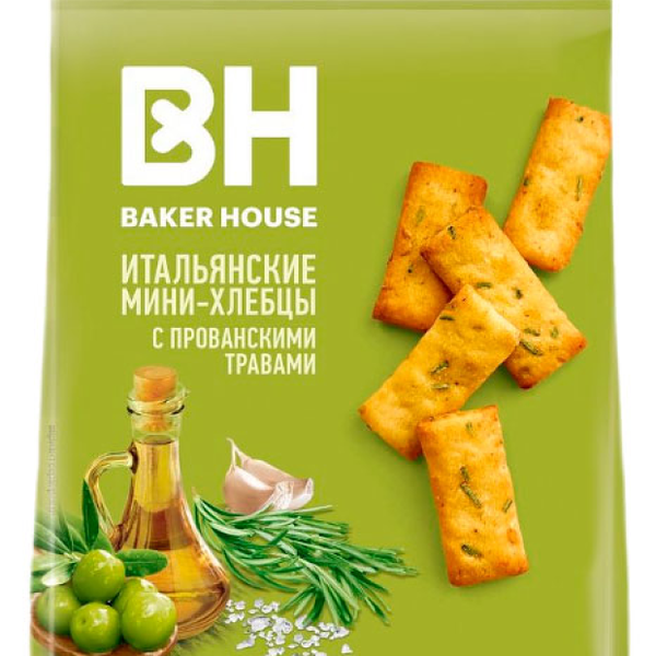Мини-хлебцы Baker House с прованскими травами 110 г