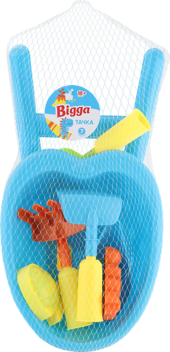

Набор игровой для песка BIGGA Тачка, 7 предметов