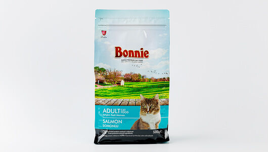Сухой корм для кошек Bonnie Adult Лосось 500г