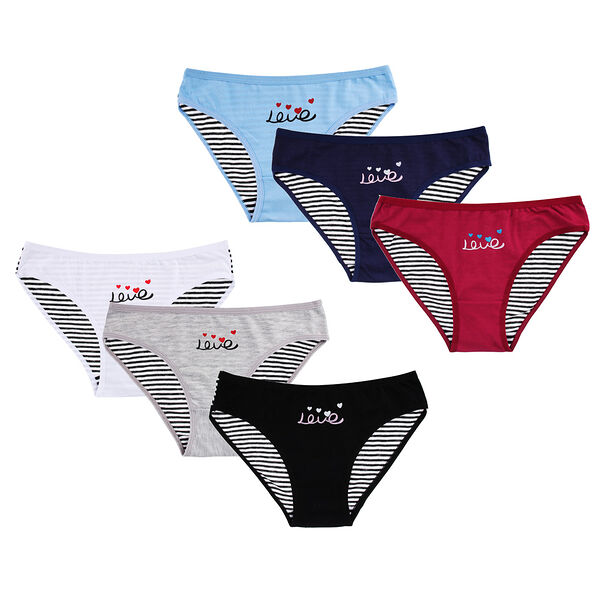 Трусы женские, состав 95% хлопок, 5% эластан, р. 42-48, модель d9658/23 в ассортименте, 1 шт.