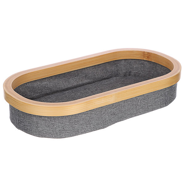 Vetta корзина для хранения овальная bamboo eco, 30x15,5x5,5 см, бамбук