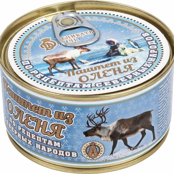 Паштет из оленя Деликатес Дичь по рецептам северных народов