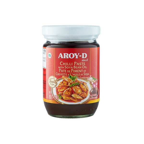 Паста чили с соевым маслом Aroy-D 260 г