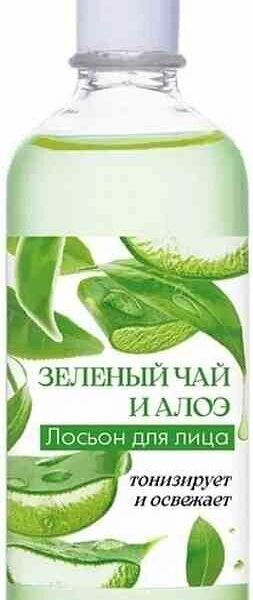 Лосьон для лица косметический Лорен Коммерц Зеленый чай и алоэ