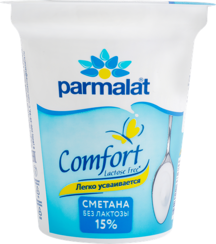 

Сметана Parmalat Comfort безлактозная 15% 300 г