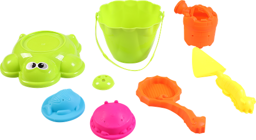 Набор игровой для песка Bigga ведерко, 11 см, 7 предметов