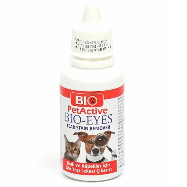 Лосьон для глаз BioPetActive Bio Eyes для кошек и собак, для удаления слёзных дорожек, 50 мл