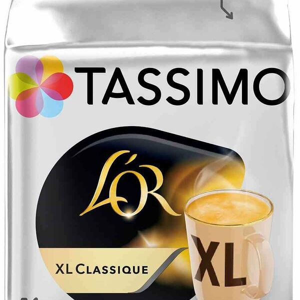 Кофе в капсулах Tassimo L'OR Classique XL, 136 г