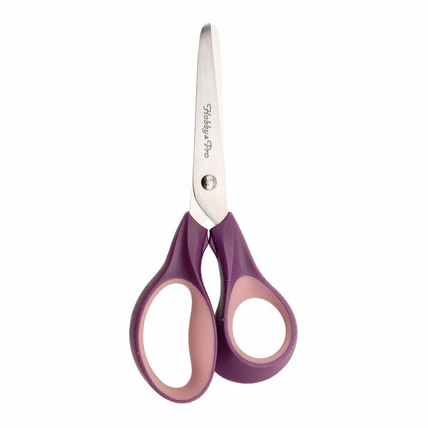SH107.01 Ножницы канцелярские, 14 см/5 1/2', фуксия, Hobby&Pro
