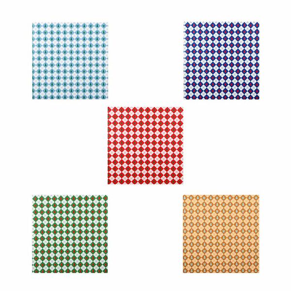 Сноу бум набор бумаги для упаковки подарка, рулон, 2 шт, 57x57 см, пвх, 5 цветов