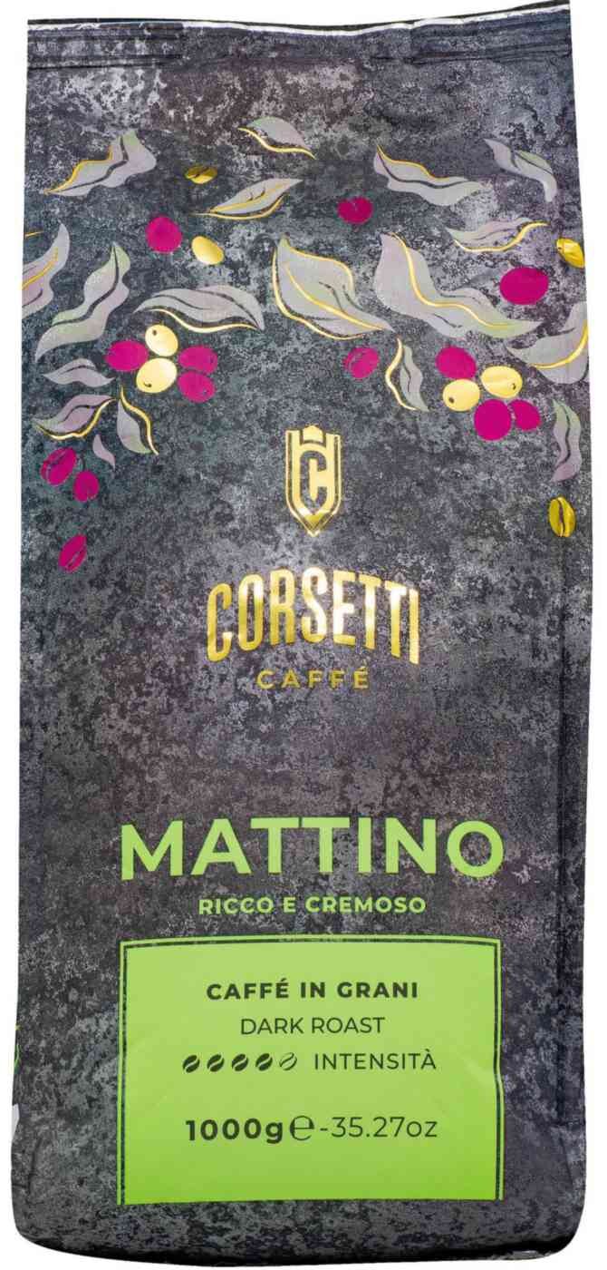 

Кофе в зернах Corsetti Mattino 1 кг