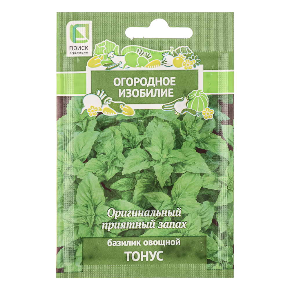 

Семена Огородное изобилие Базилик овощной Тонус 0.25 г