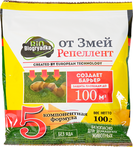 Отпугиватель змей BIO ГРЯДКА Арт. 47-0090, 100г