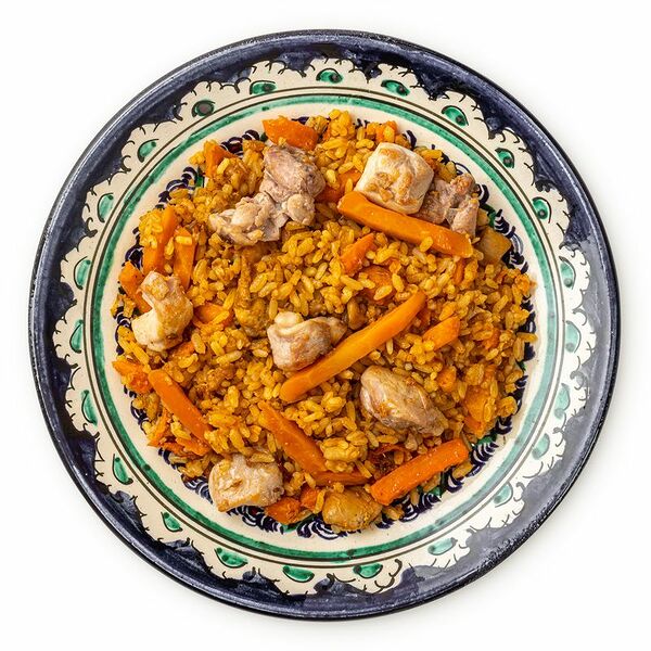 Плов с курицей, вес