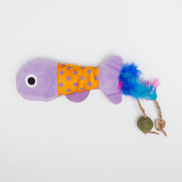 Игрушка для кошек Рыбка Petmax 23х6х3см