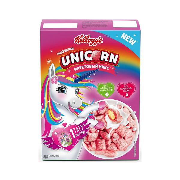 Келлогг’с Радужные колечки 195г с фруктовым вкусом