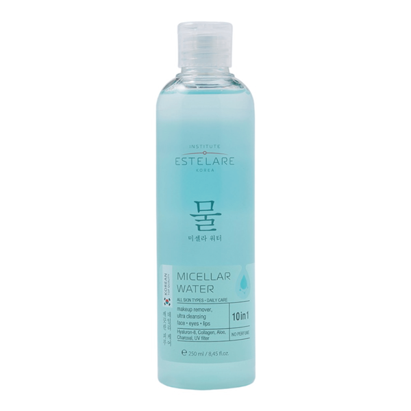 Очищающая мицеллярная вода Institute Estelare 10 в 1 с гиалуроновой кислотой, для всех типов кожи