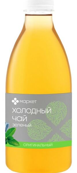 Чай холодный Маркет зеленый негазированный 1л