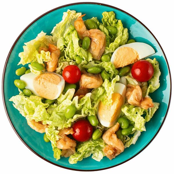 Салат с белоногими креветками и бобами эдамаме Зелёная Линия, 190г