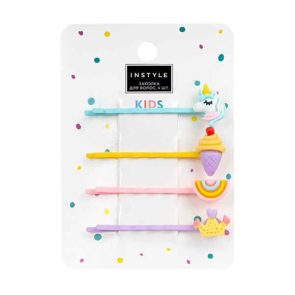 Заколка для волос, INSTYLE, 4 шт.