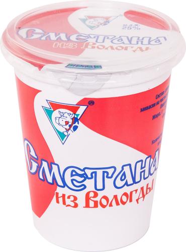 

Сметана из Вологды Вологодская 25%, 400 г