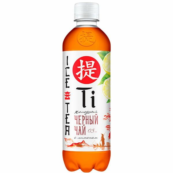 Черный чай холодный с лимоном ТМ Ti (Ти)