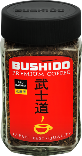 

Кофе растворимый Bushido Red Katana 100 г