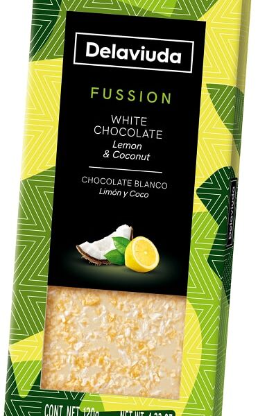 Шоколад Delaviuda белый Лимон-Кокос 120г