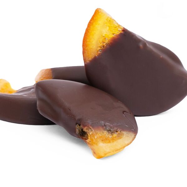 Апельсиновые дольки в темном шоколаде Апельсиновый вечер