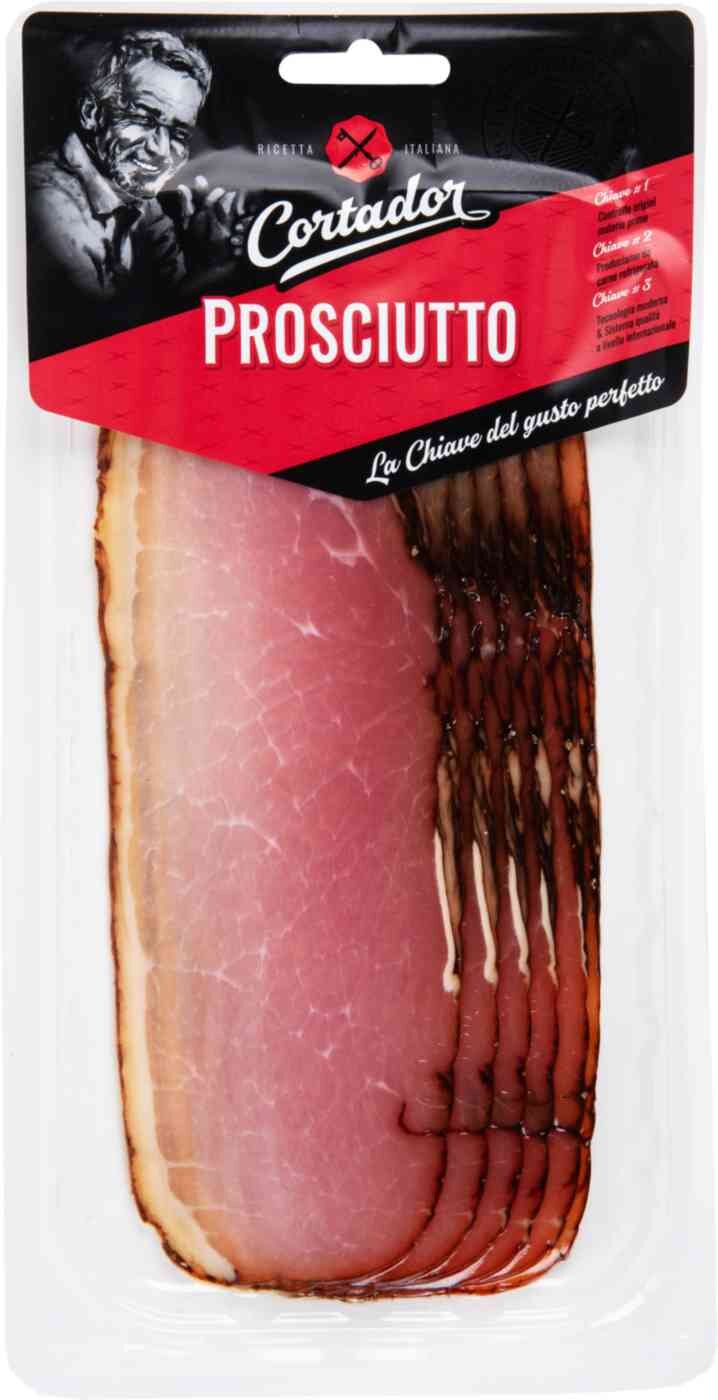 

Продукт мясной из свинины сырокопченый Cortador Прошутто 80 г