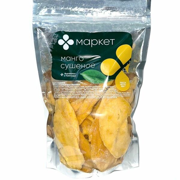 Манго Маркет сушеное 500г 