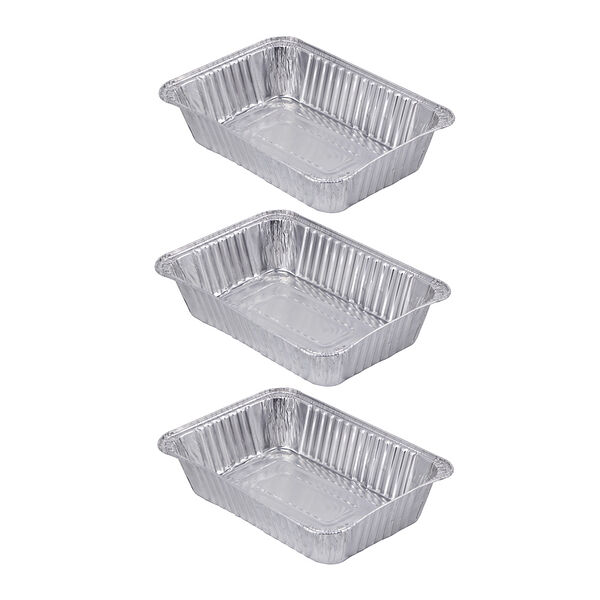 Vetta набор алюминиевых форм для приготовления, 3шт, 22х15,5х4,5см, дно 18x11,5см, 1050мл, l-край