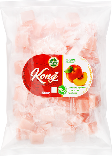 Персик кубик фас вес до 300г